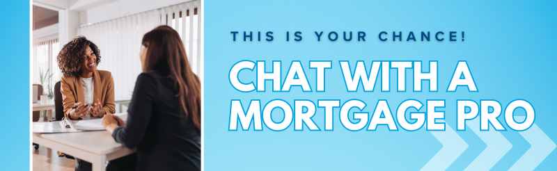 Chat with a mortgage pro CTA